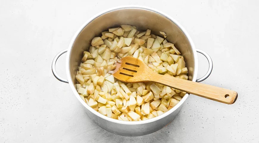 Густое яблочное повидло: шаг 2