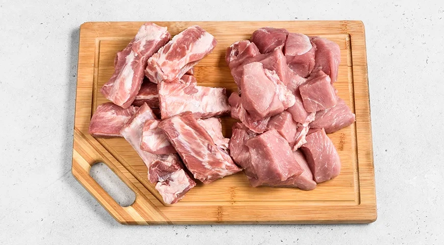 Хашлама из свинины: шаг 2