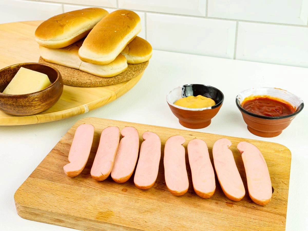 Шаг 2: Хот-доги