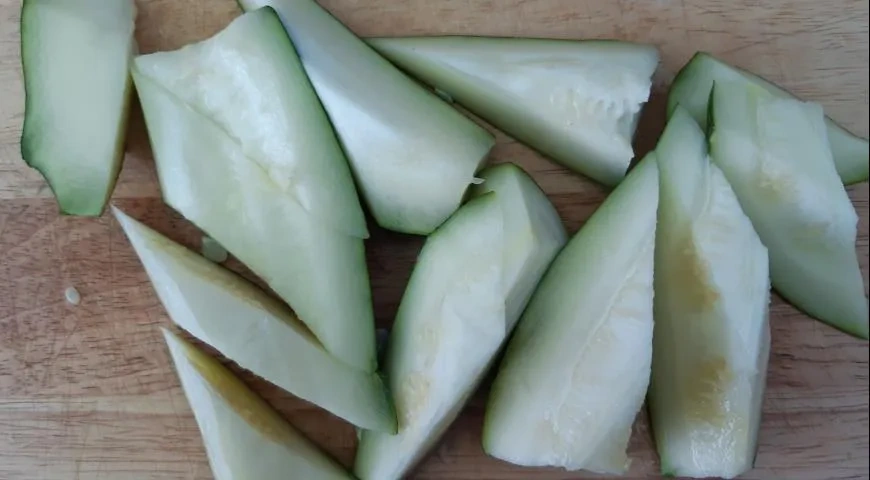 Кабачки по-корейски: шаг 2