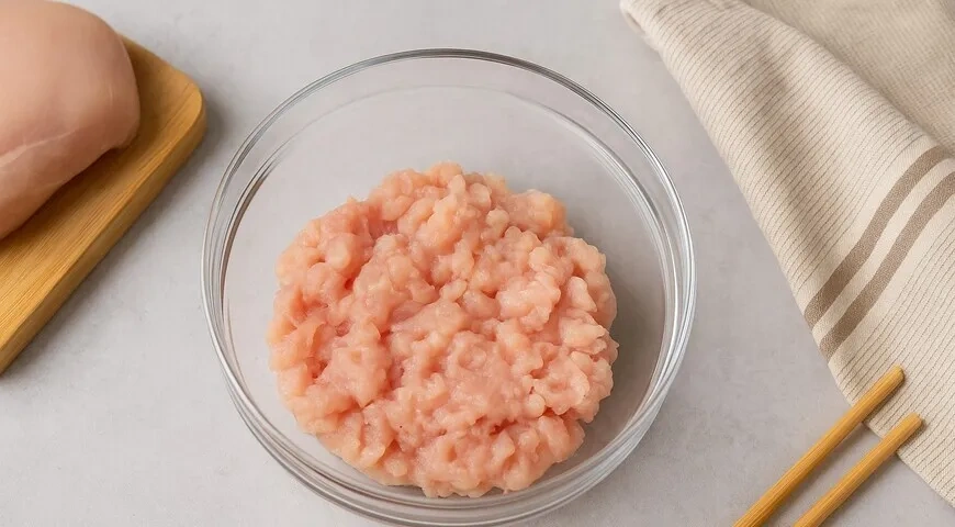 Кабачково-куриные оладьи: шаг 2