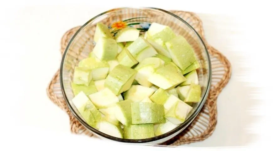 Кабачково-лимонный джем с имбирем: шаг 2