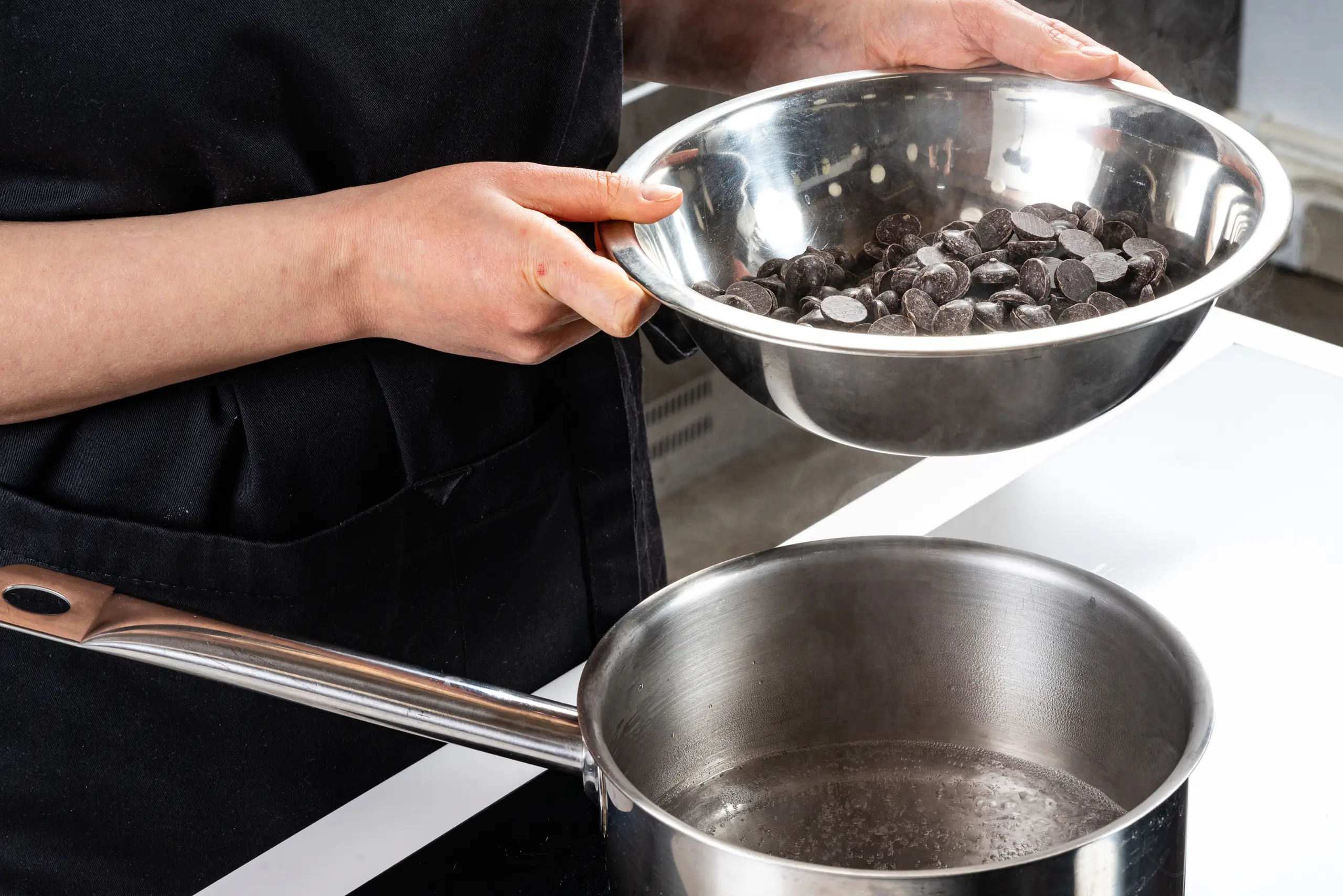 Шаг 2: Как темперировать шоколад