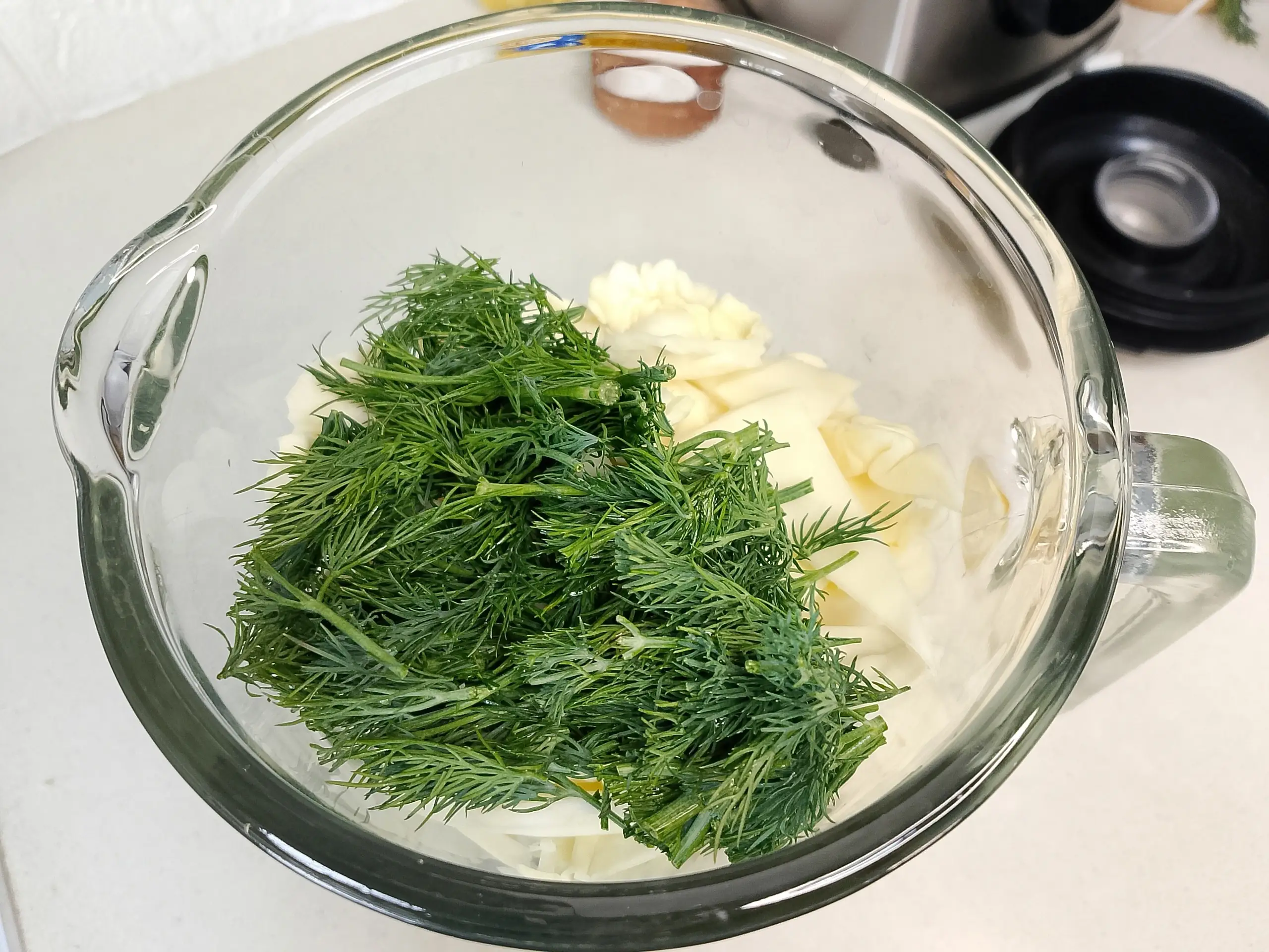 Шаг 2: Капустные оладьи