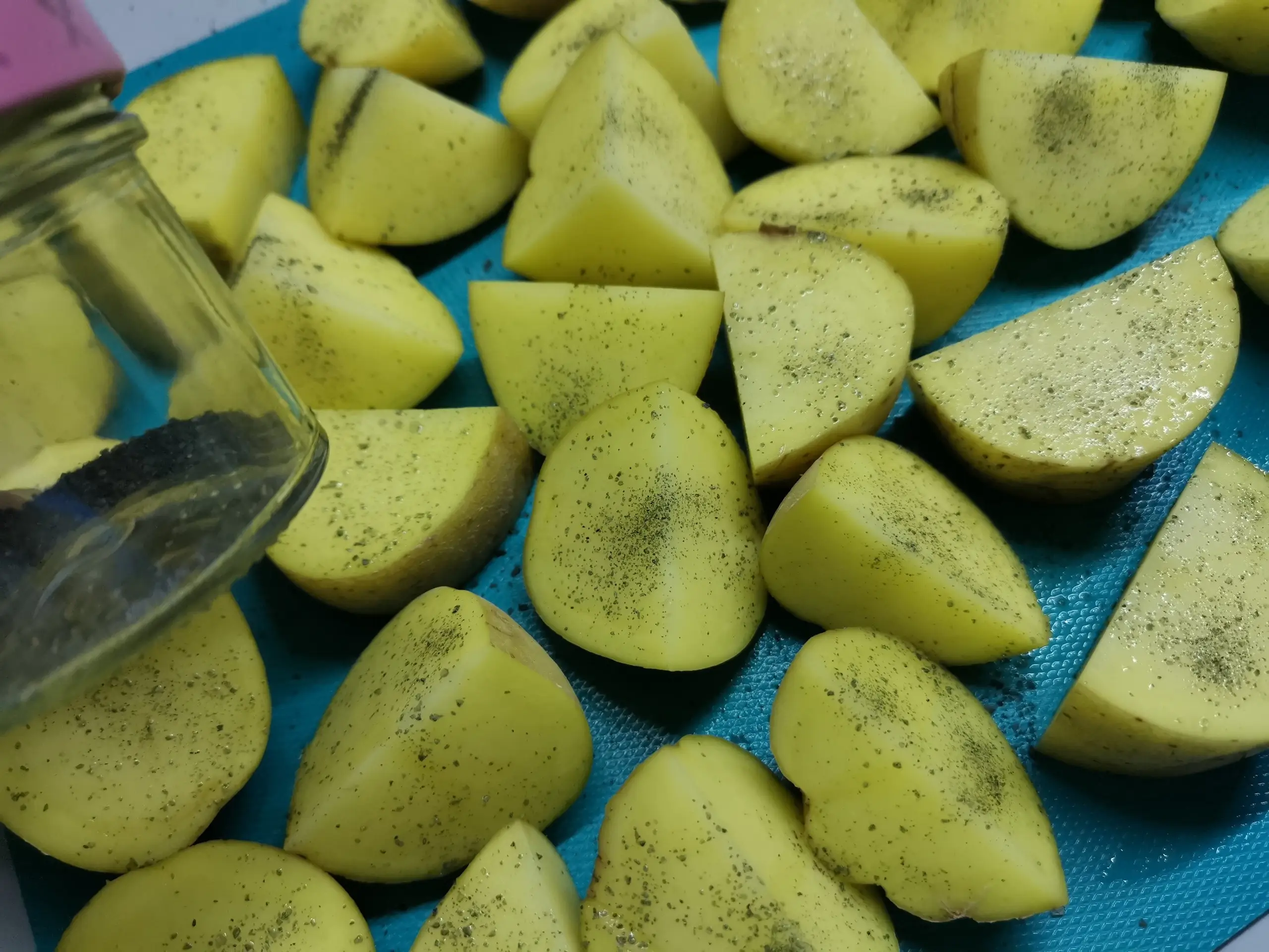 Шаг 2: Картофель, запеченный в фольге