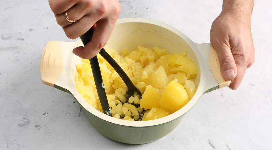 Картофельная запеканка с грибами: шаг 2