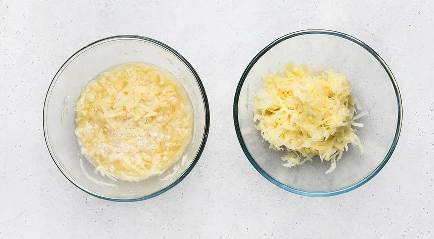 Картофельные пп-драники: шаг 2