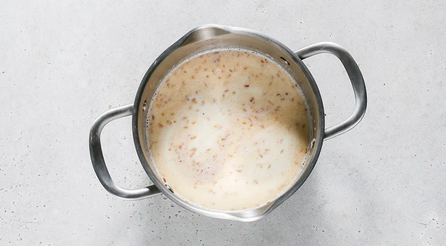 Каша из булгура на молоке: шаг 2