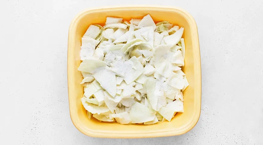 Кимчи из белокочанной капусты: шаг 2