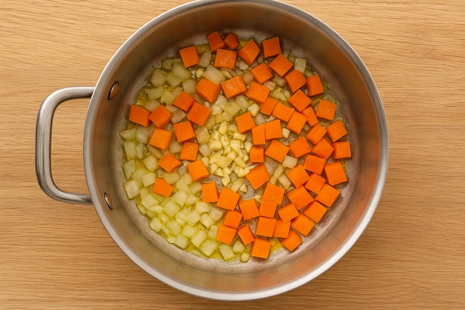 Классический тыквенный крем-суп: шаг 2