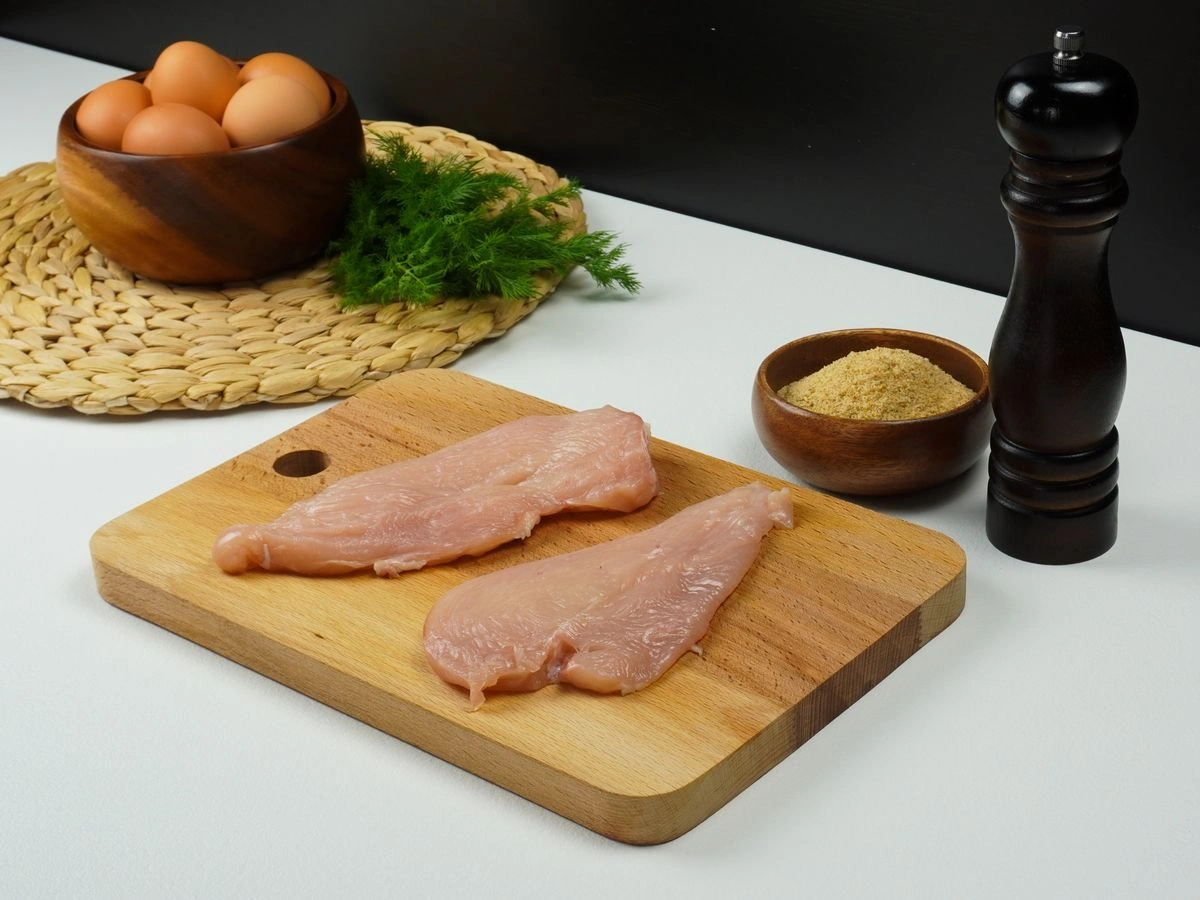 Шаг 2: Классический шницель в панировке