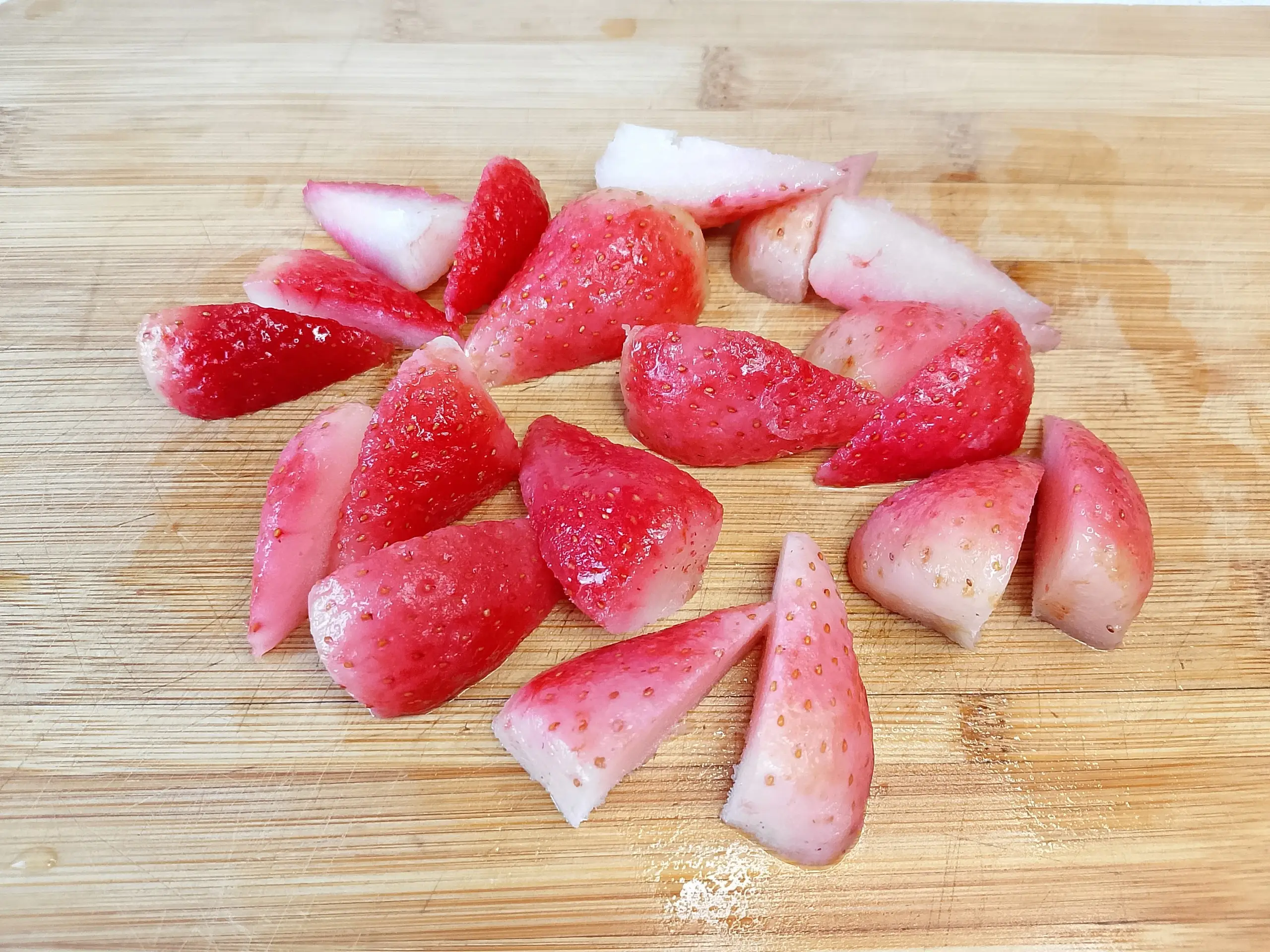 Шаг 2: Клубничное какао