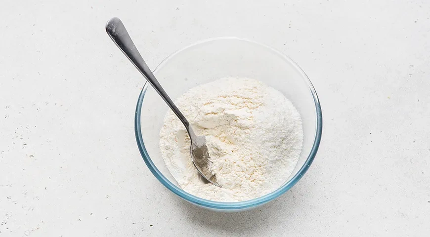 Кокосовый бисквит: шаг 2