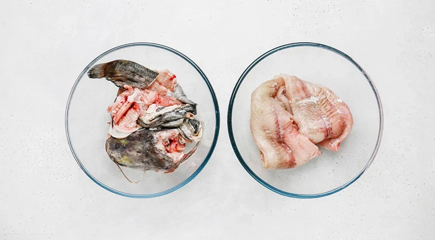 Котлеты из сома: шаг 2