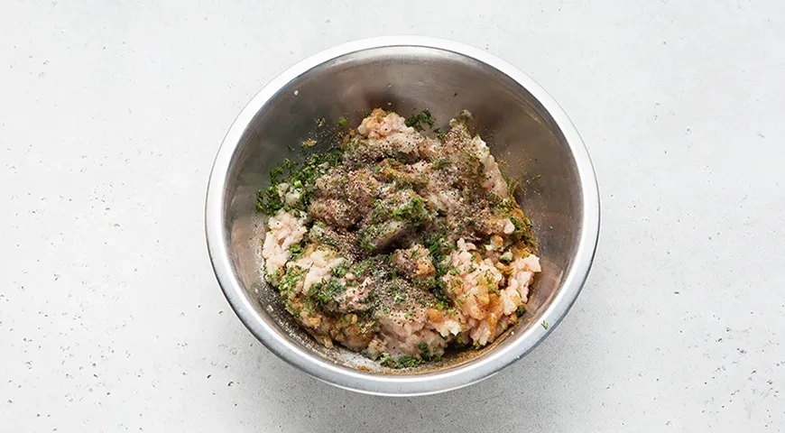 Котлеты в кляре: шаг 2