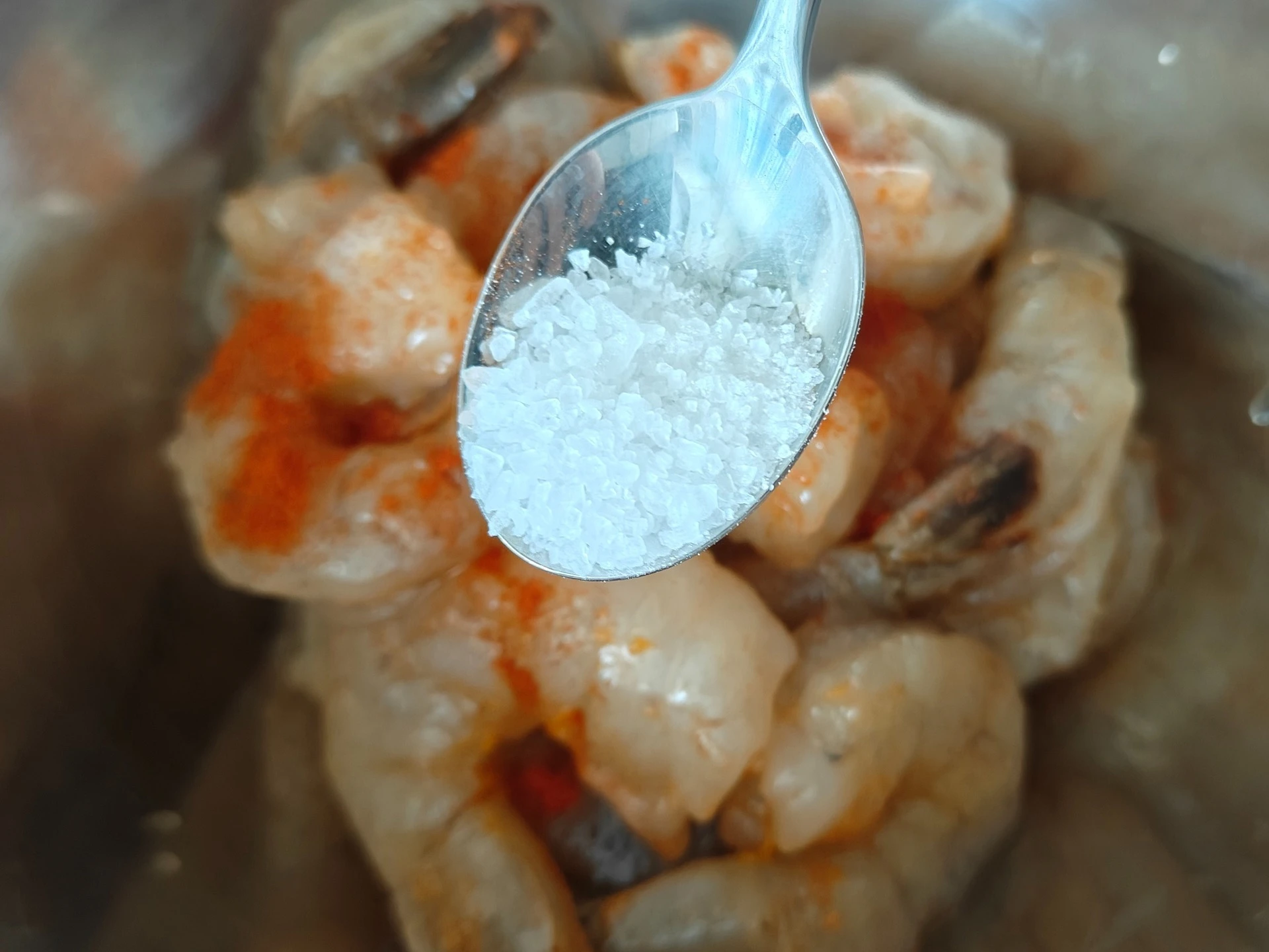 Шаг 2: Креветки гриль с чесночным соусом