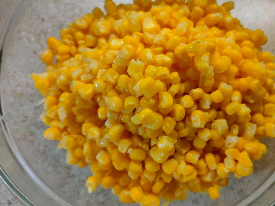 Шаг 2: Кукурузные оладьи