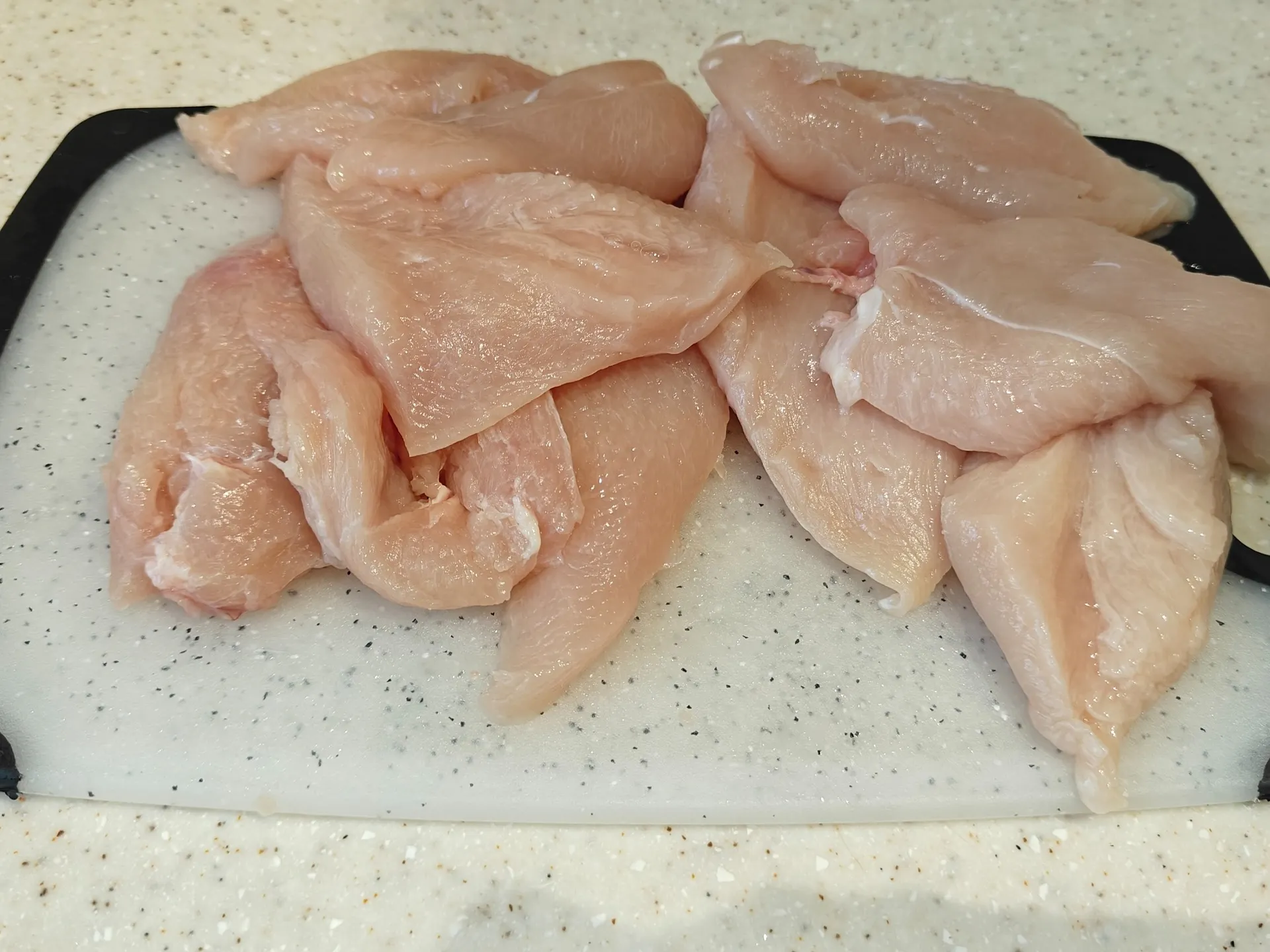 Шаг 2: Куриное филе на гриле