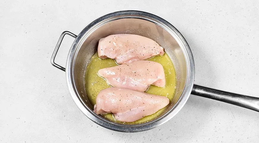 Куриное филе по-венгерски: шаг 2