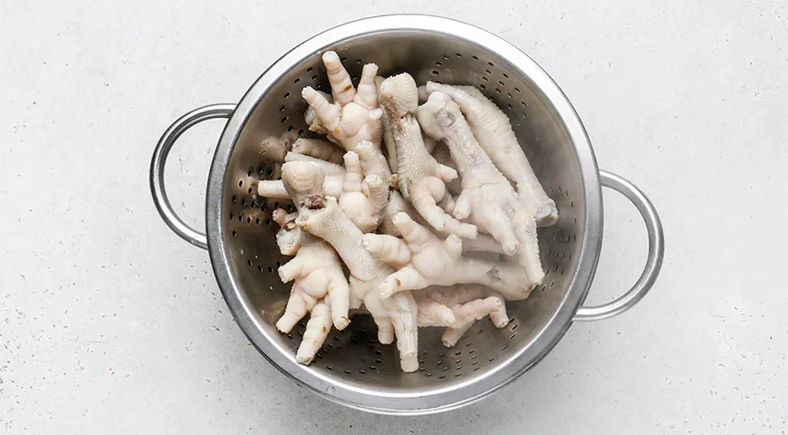 Куриные лапки по-китайски: шаг 2