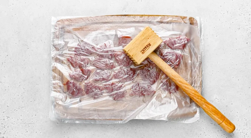 Куриные сердечки в кляре: шаг 2