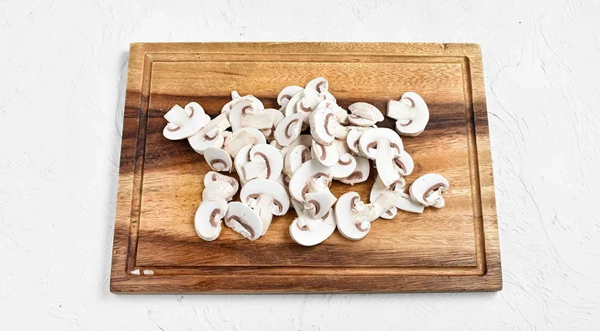 Куриный паштет с грибами: шаг 2