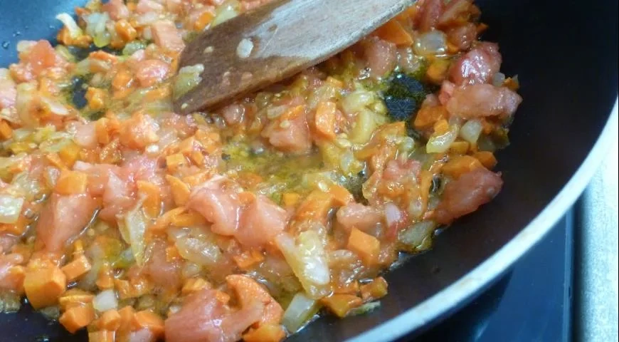 Лампредотто с зеленым сальса-верде или флорентийский бутерброд: шаг 2