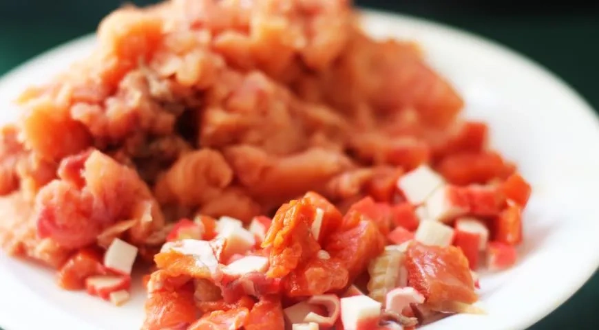 Лазанья рыбная: шаг 2