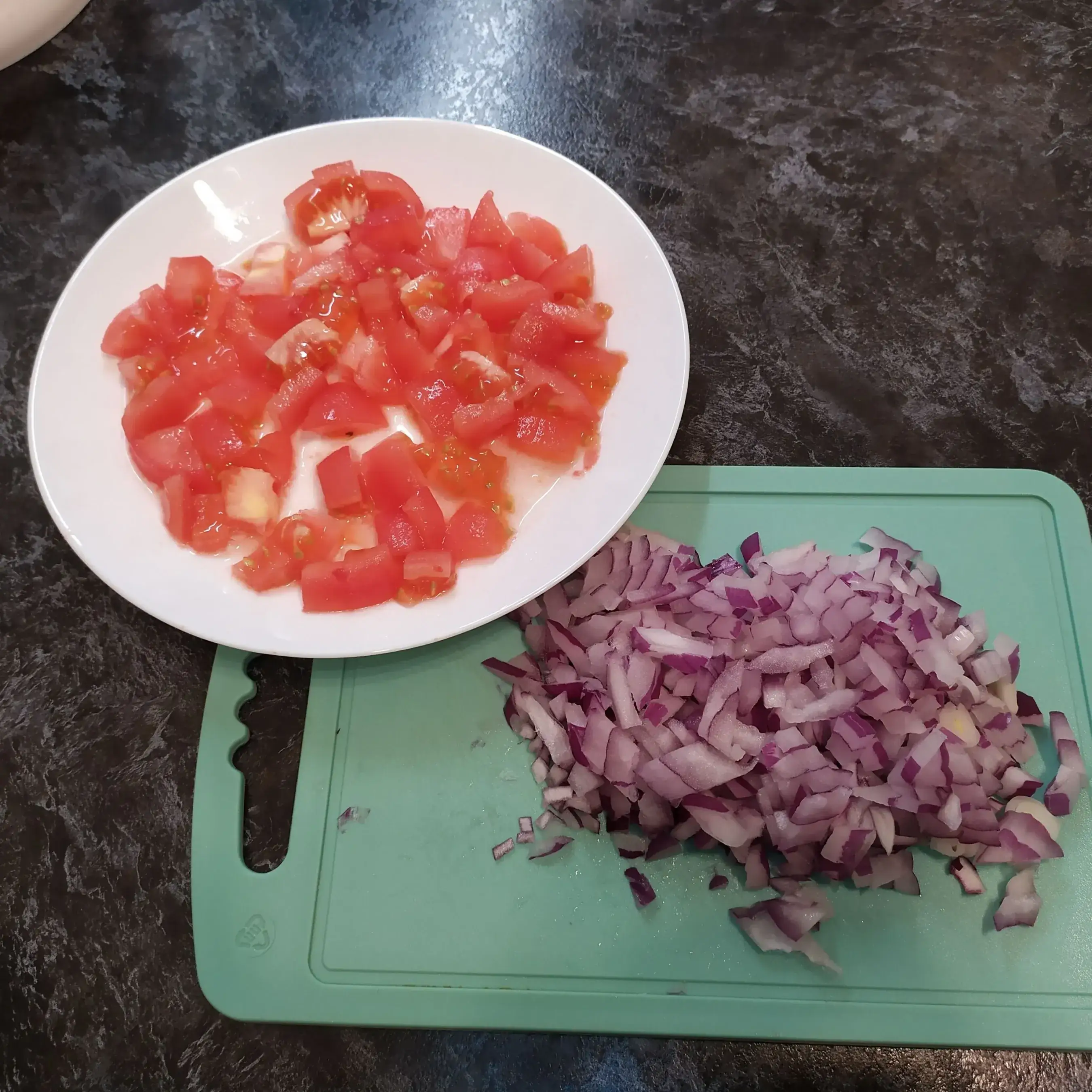 Ленивая лазанья из лаваша: шаг 2