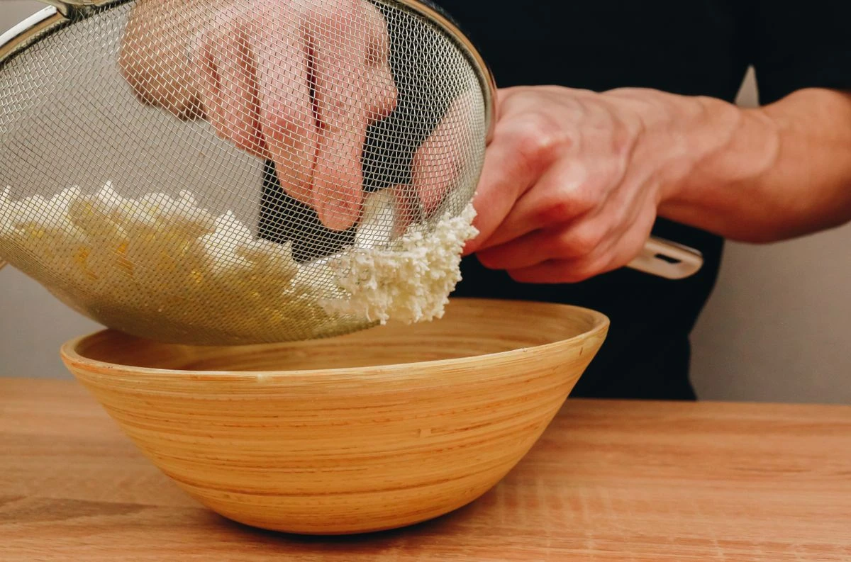 Шаг 2: Ленивые вареники из творога