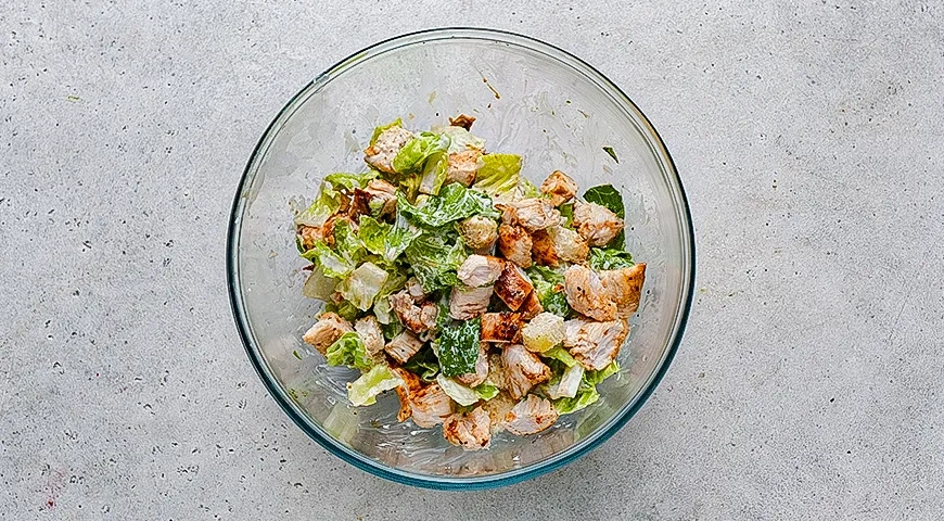 Ленивый Цезарь: шаг 2