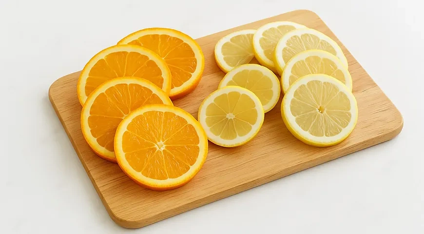 Лимонад из апельсинов, лимона и мяты: шаг 2