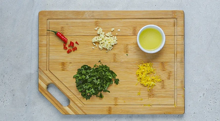 Лимонная паста с пармезаном: шаг 2