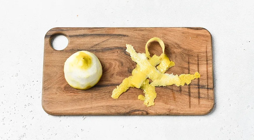 Лимонно-имбирный чай с мёдом: шаг 2