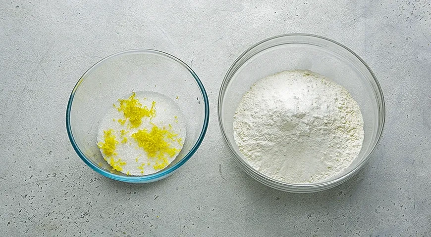 Лимонный кекс на сметане с маком: шаг 2