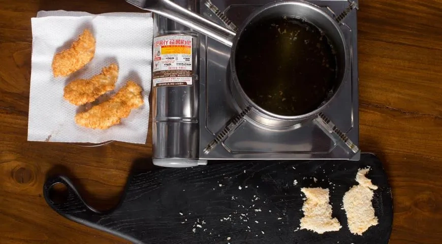 Малоглазый макрурус в хрустящей панировке: шаг 2