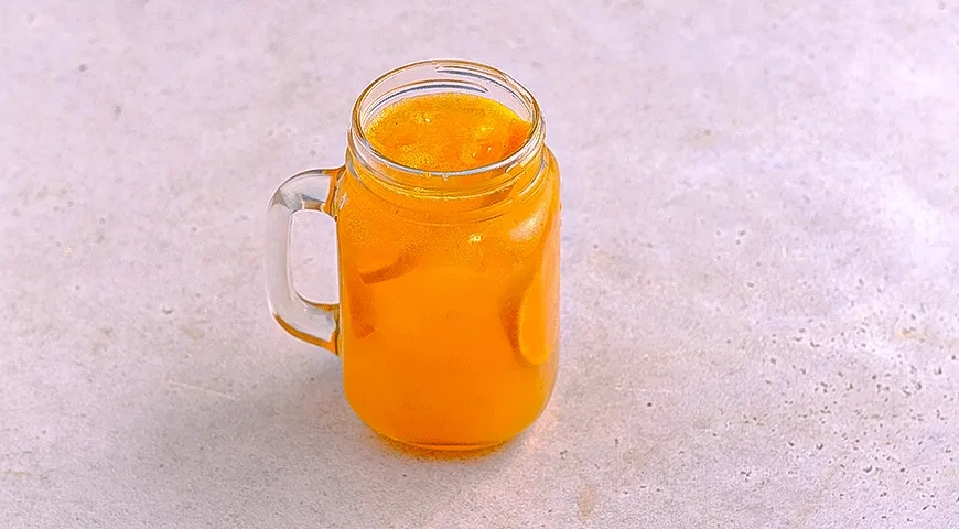 Мандариновый лимонад с медом «Мечта Винни-пуха»: шаг 2