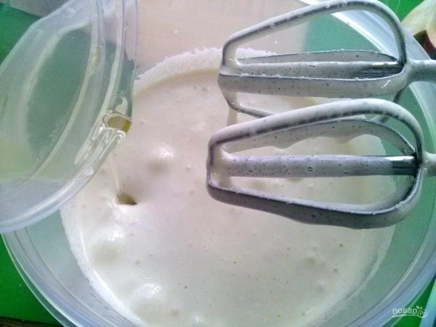 Шаг 2: Манник на молоке