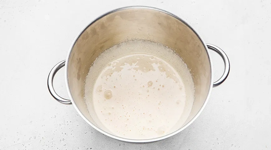 Манник на молоке в мультиварке: шаг 2