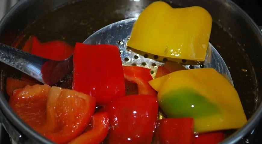 Маринованный перец: шаг 2