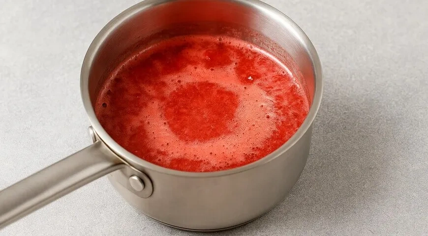 Мармелад из клубники: шаг 2