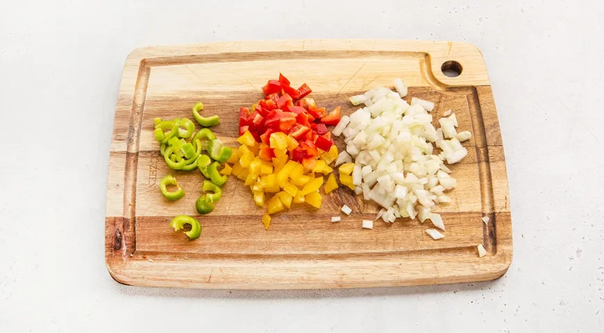 Мексиканское рагу с мясом, овощами и фасолью: шаг 2