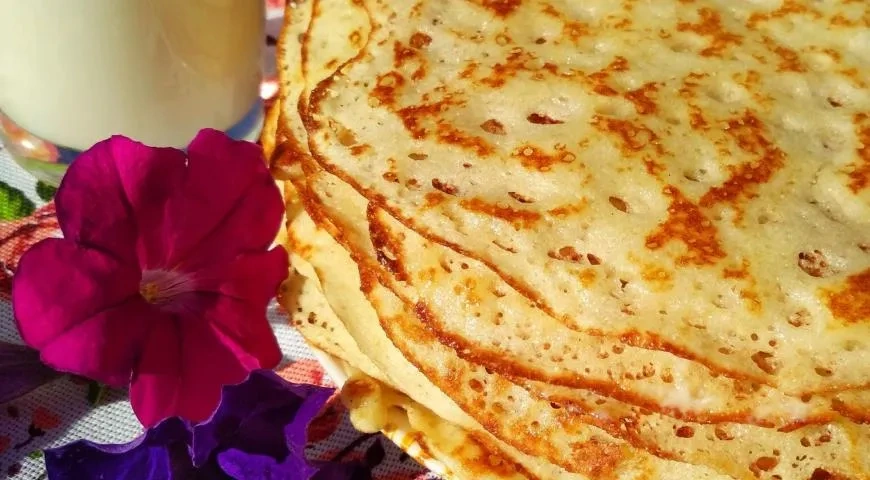 Мордовские блины на манке: шаг 2