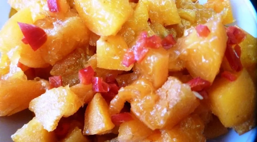 Мостарда из абрикосов: шаг 2