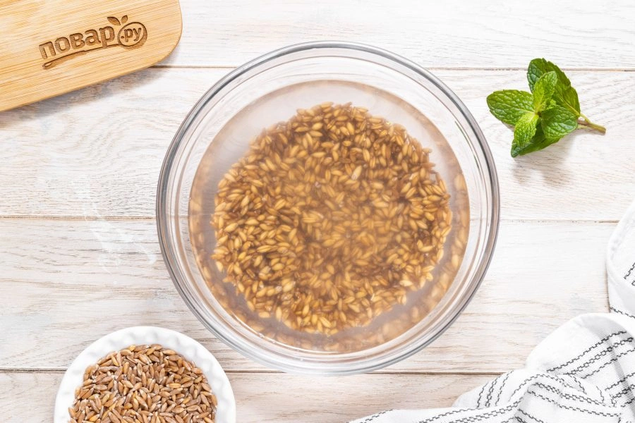 Шаг 2: Напиток из полбы