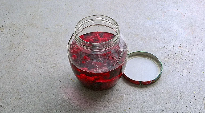 Настойка «Малина-ежевика»: шаг 2