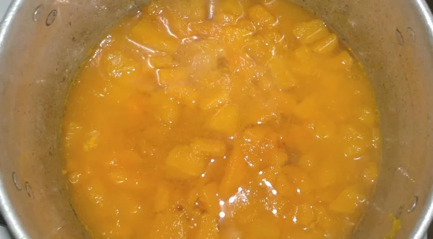 Нежная молочная рисовая каша с тыквой: шаг 2