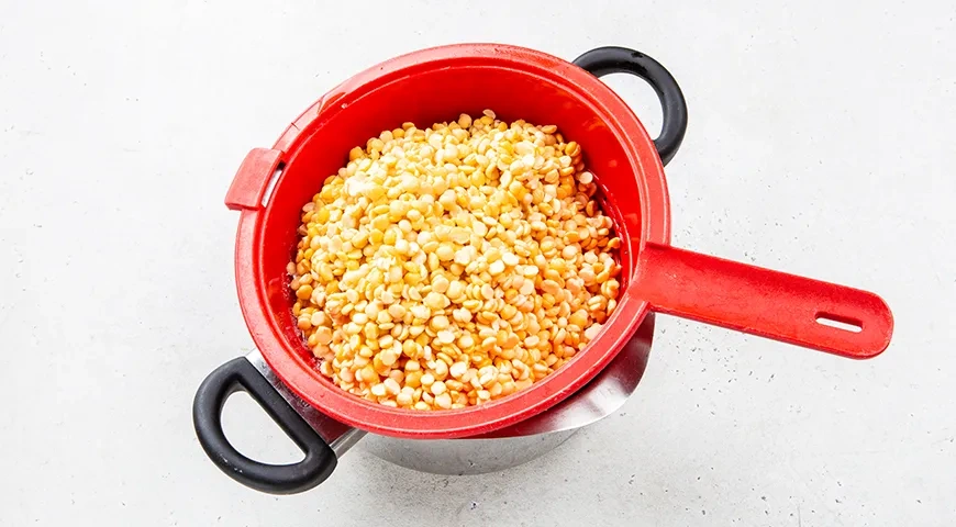 Нежное гороховое пюре со сливками: шаг 2