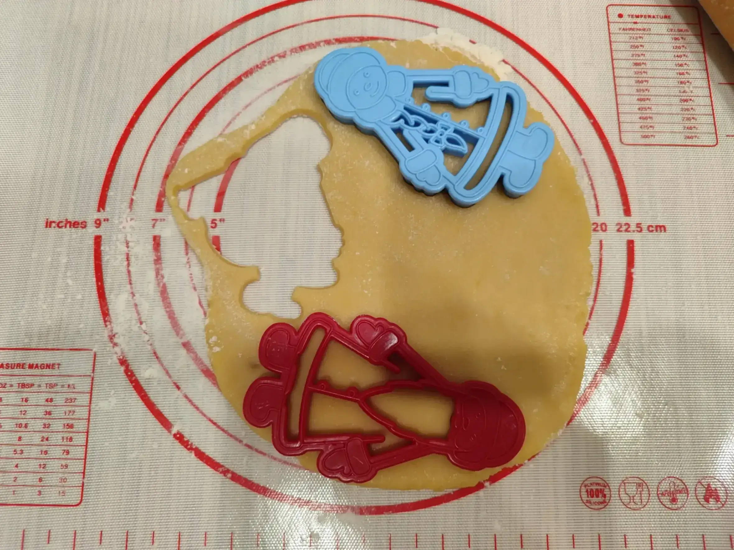 Новогоднее медовое печенье: шаг 2