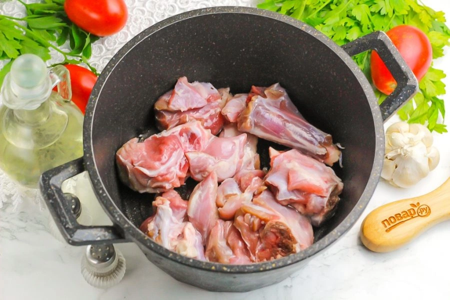 Шаг 2: Обычный плов